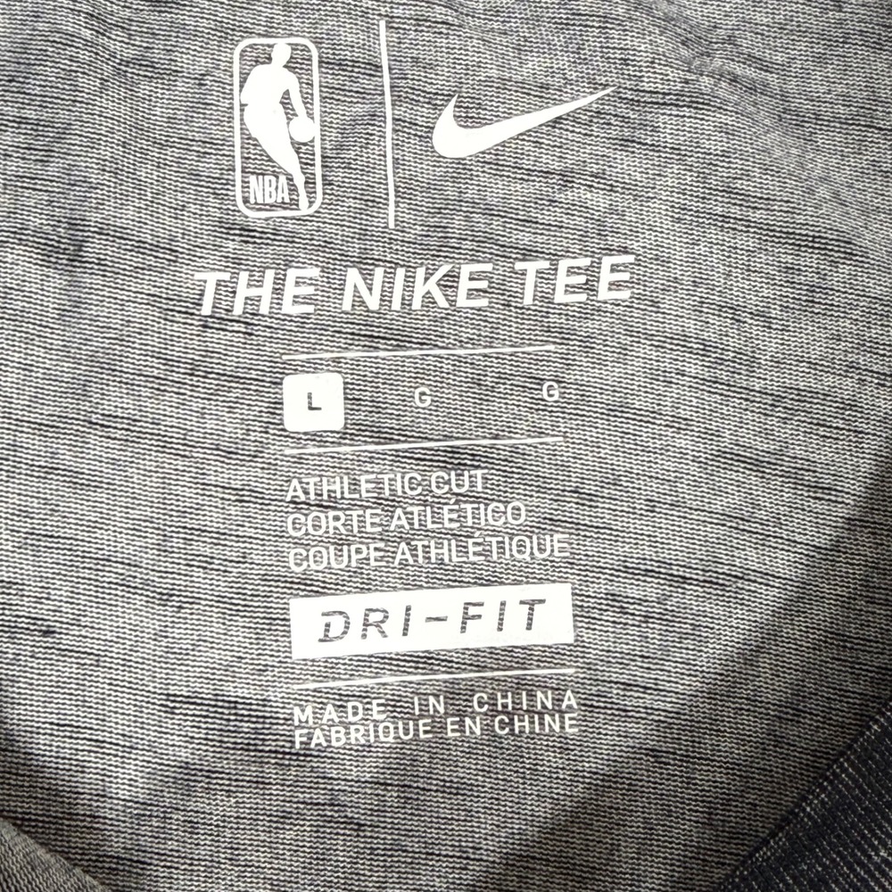 Nike Cleveland Cavaliers Long Sleeve Shirt Men's Large NBA Dri-Fit Gray Training - Picture 4 of 9